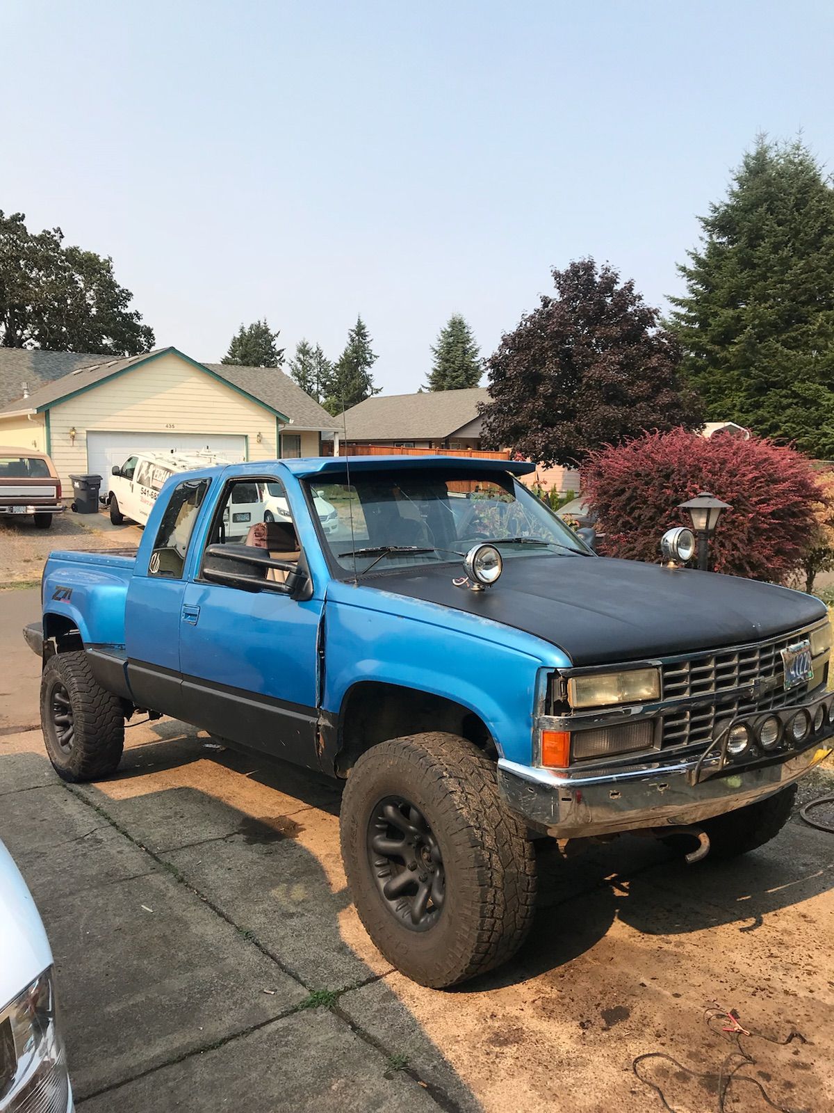 Lifted 92 chevy Silverado