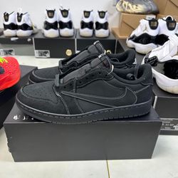 Travis Scott x Air Jordan 1 Retro Low OG SP 'Black Phantom'