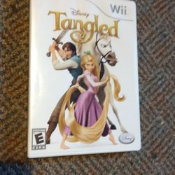 Disney Tangled - Nintendo Wii - Complete w/ Manual video game