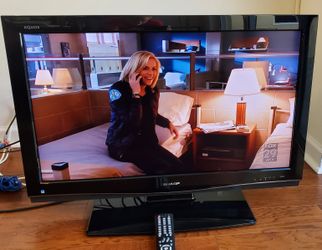 Sharp Aquos 37" HDTV with Wall Mount 