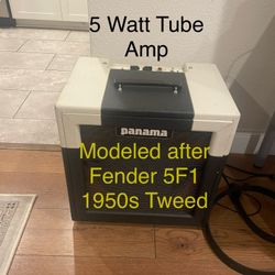 Panama Conquerer 5 Watt Guitar Tube Amplifier built in attenuator keyword Marshall fender Vox boss