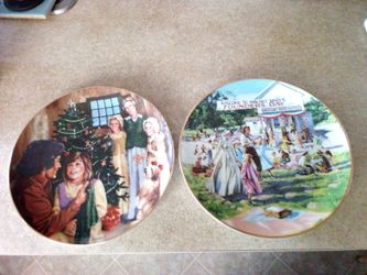 LITTLE HOUSE ON THE PRAIRIE COLLECTOR PLATES 