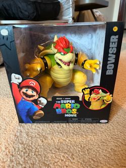 The Super Mario Bros. Movie Bowser Figure