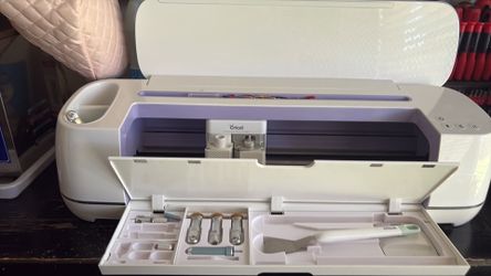 Cricut Maker with drawer and accessories