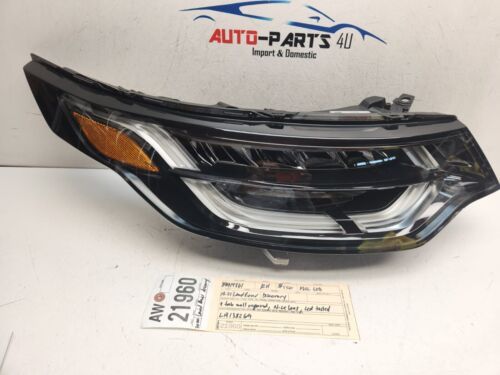 2019-2021 LAND ROVER DISCOVERY RIGHT FULL LED HEADLIGHT 2020 OEM AW21960