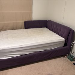 Furniture Full Size Bed And Mattress Desk And Book Case