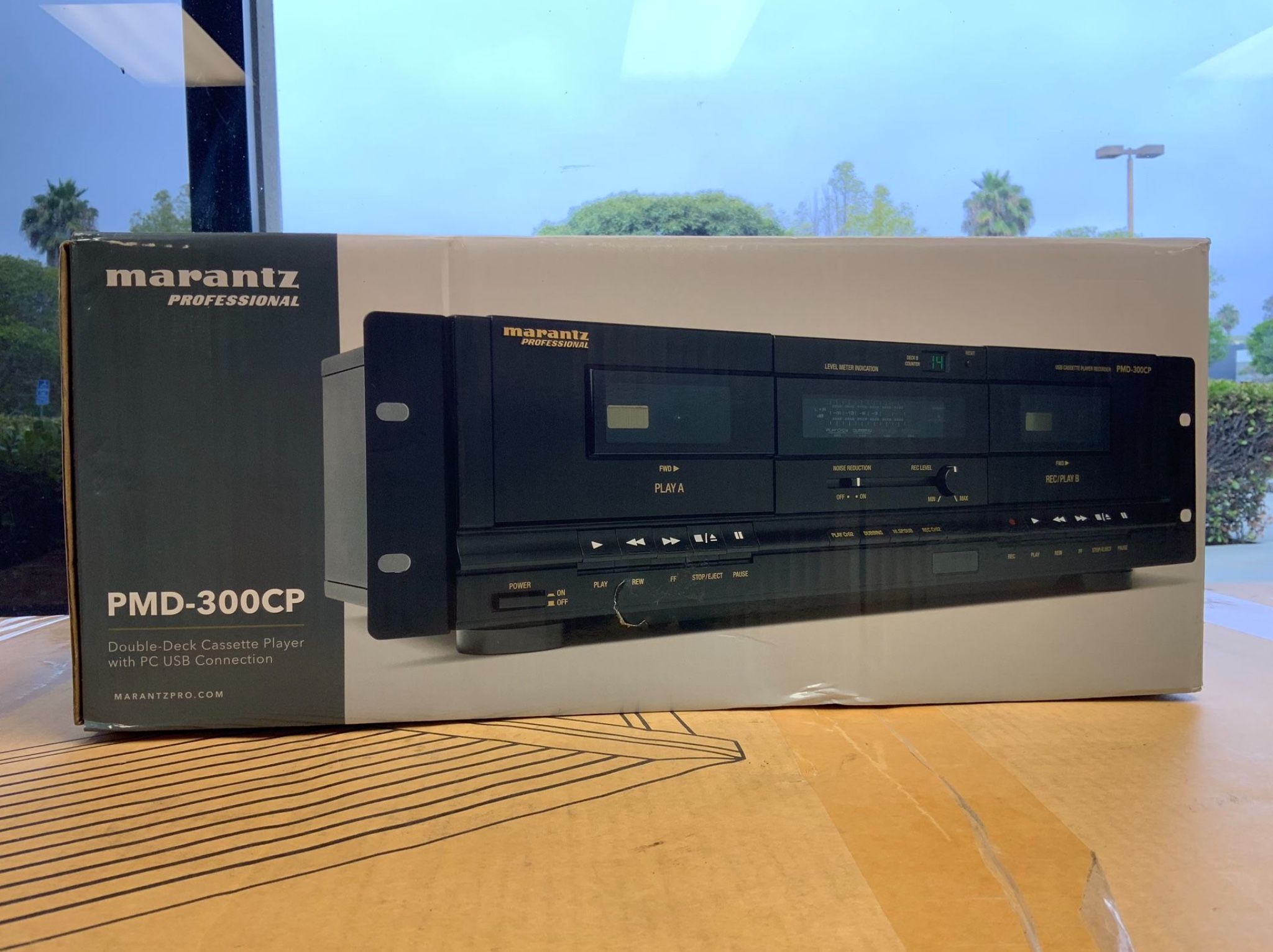 Marantz Professional PMD-300CP Double-Deck Cassette Player with PC USB Connection
