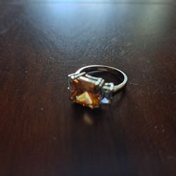 Stunning  Ring With Large Stones 