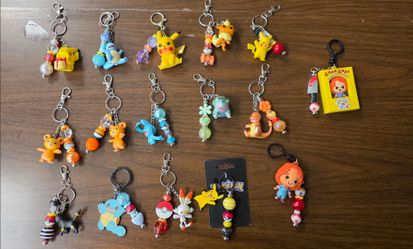 Pokémon keychains