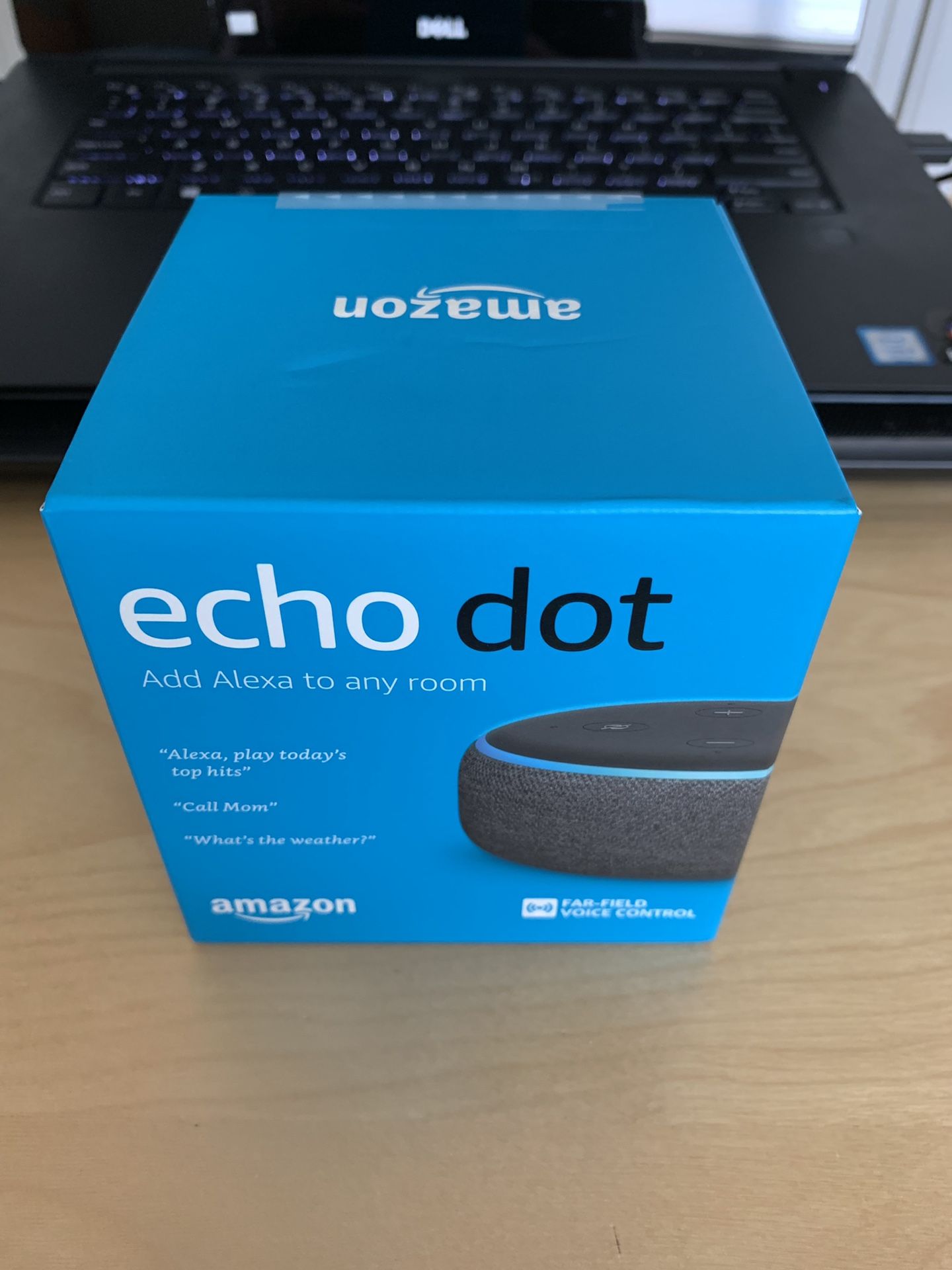 Echo Dot (3rd Gen) - Smart speaker with Alexa - Charcoal BRAND NEW/FACTORY SEALED $25 or best offer