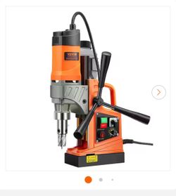 NEW IN BOX VEVOR Magnetic Drill, 1450W 2 in. Boring Diameter, 12800N Portable Electric Mag Drill Press, Number of Speeds 800 RPM