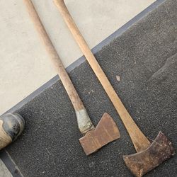 Vintage Union axe And Vintage axe