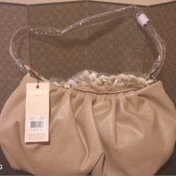 HANDBAG - STUDIO MAX Purse- Tan Md Size