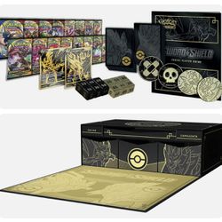 Pokemon Sword & Shield Ultra Premium Collection Box Set Zacian and Zamazenta