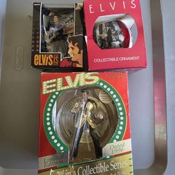 Elvis Christmas Ornaments