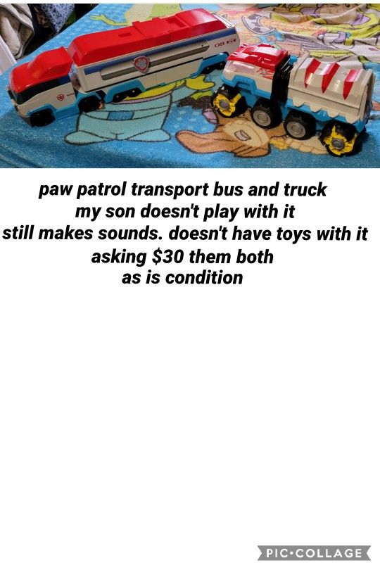Paw Patrol Trucks Lot 