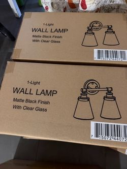 Double wall lamp