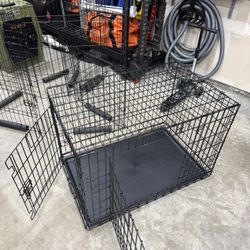 Dog Crate - Wire 36”x22” 2 Door