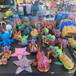 3d Printed Fidget Toys And Displays