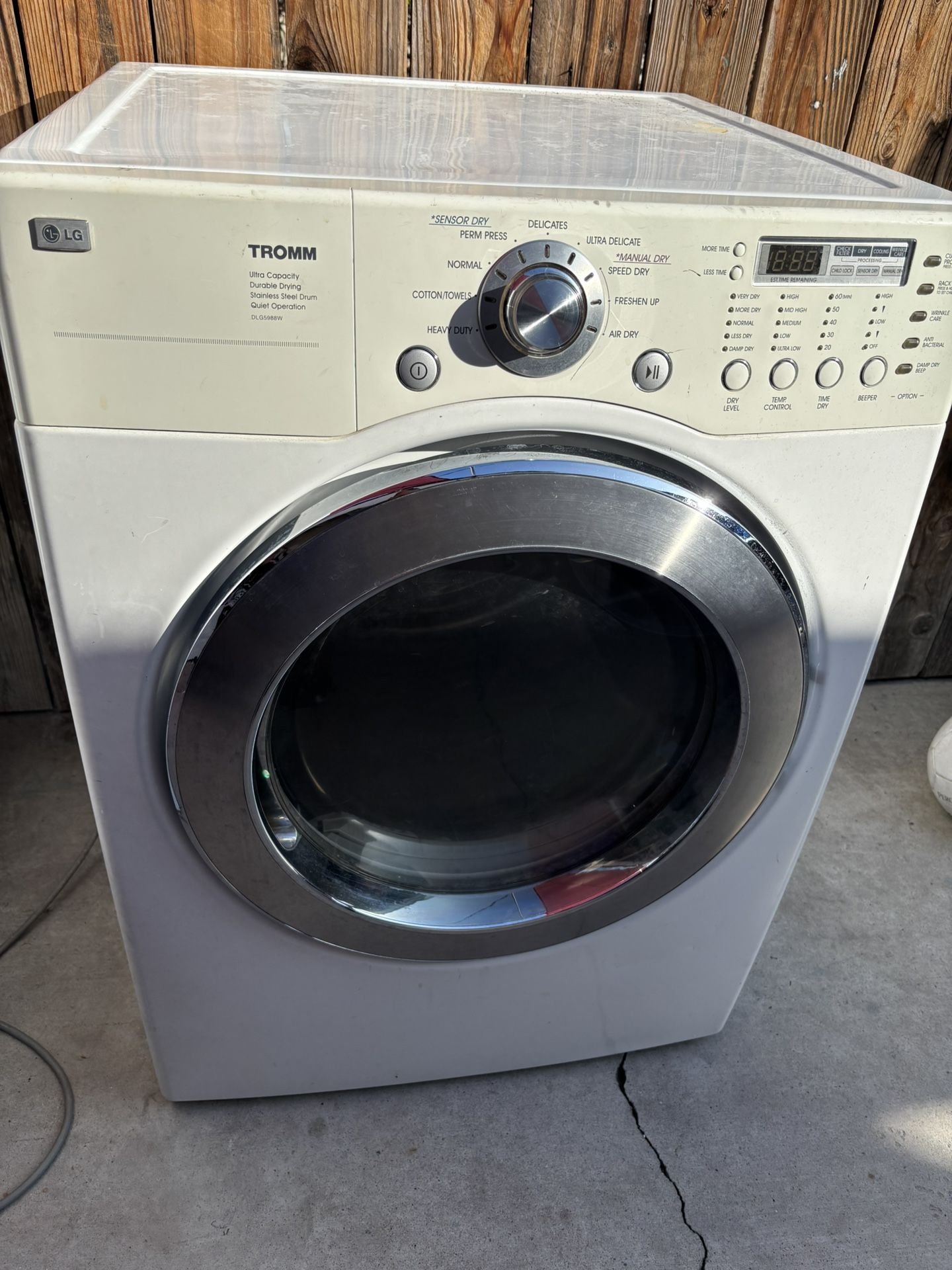 Gas Dryer LG