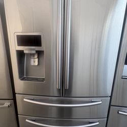 Modern Samsung 4-Door Fridge with FlexZone drawer - Excellent Shape & Guaranteed Why