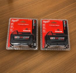 New Milwaukee M18 Batteries