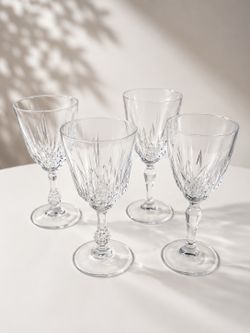 Wine Glasses Set Crystal Goblets 4-Piece