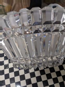 Christal vase 11x9
