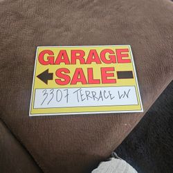 HUGE GARAGE SALE 