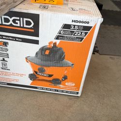 Ridgid Vacuum