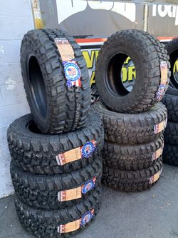 35x12.50R20 FEDERAL COURAGIA M/T - $850 all 4 installed and balanced