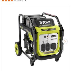 Generator Ryobi 4000watte Starting Inverter New $500