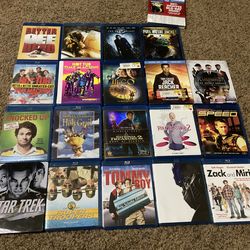 19 Blu-ray movies big hits Speed,Star Trek, Dark Knight, Hot Tub Time Machine, Transformers, etc