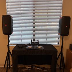 Portable DJ set Up