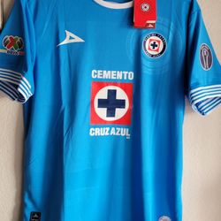 Soccer Jerseys Playeras Futbol Cruz Azul Pachuca Pumas UNAM Talla adultos Mens Size Médium Large XL 
no Trade 
