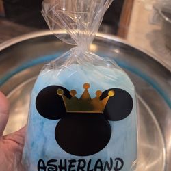 Cotton Candy Birthday Bags 