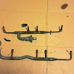 SBC Chevy air injection tubes for 70 to 80's exhaust manifold