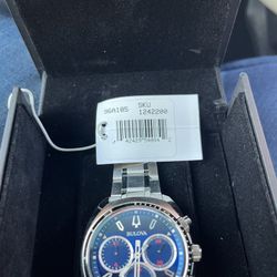 Bulvoa Curved Sapphire Blue Men’s Watch