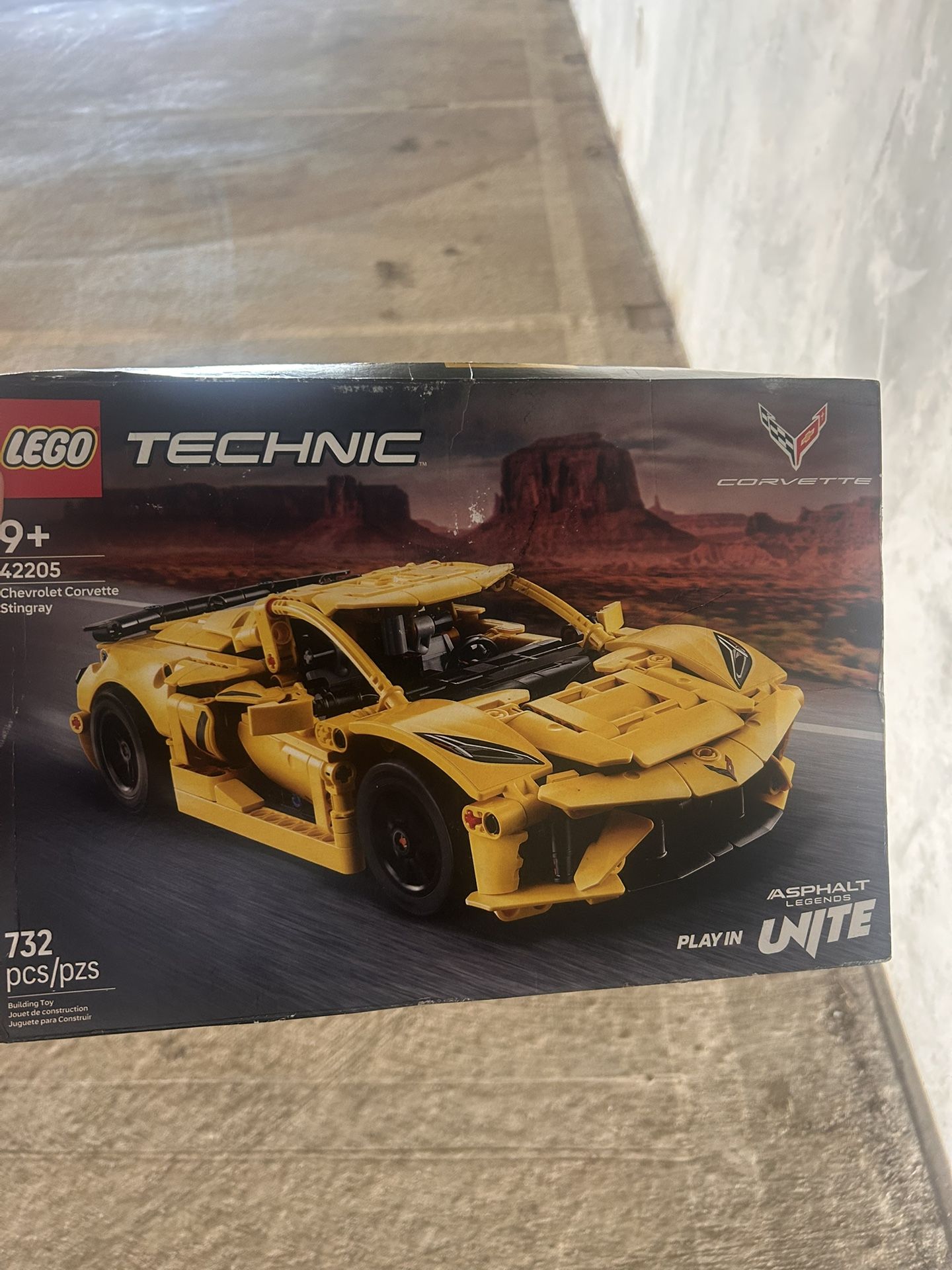 Corvette Lego Set