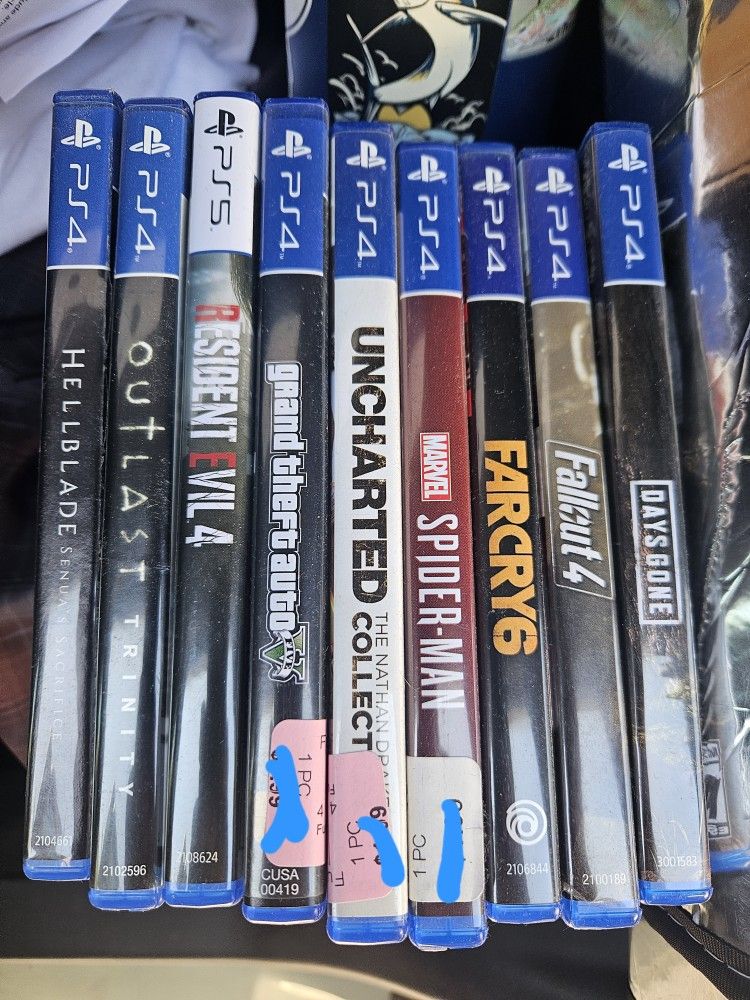 Nine PS4 & PS5 games