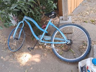 Blue Cruiser Bicycle