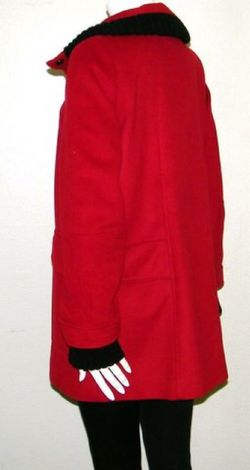 Zara red coat