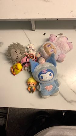 Small plush/keychain lot