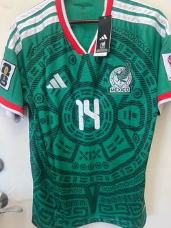 Hormiga Gonzalez #14 Mens Mexico Home WC Green Jersey size XL