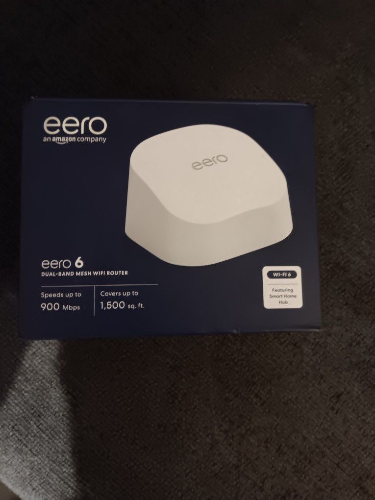 New Eero Gig Speed Smart Router 