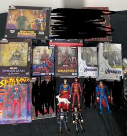 Trade/sell figures,          Marvel legends, Mafex