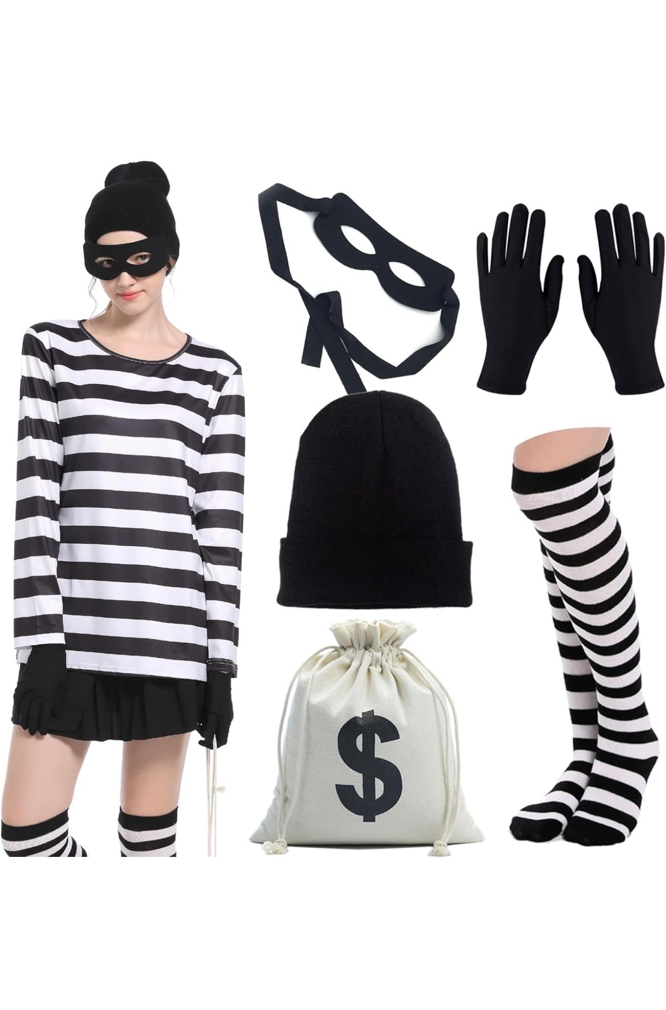Women’s Large Robbers Costume