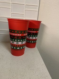 Starbucks red cup hot cup