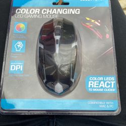 Color Changing Led Gaming Mouse