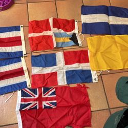 Flags For Yacht Or Boat Signal 